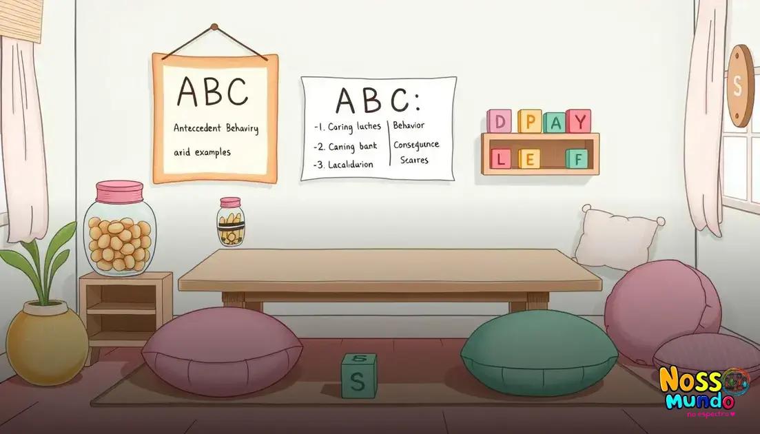 Componentes de uma folha de dados ABC