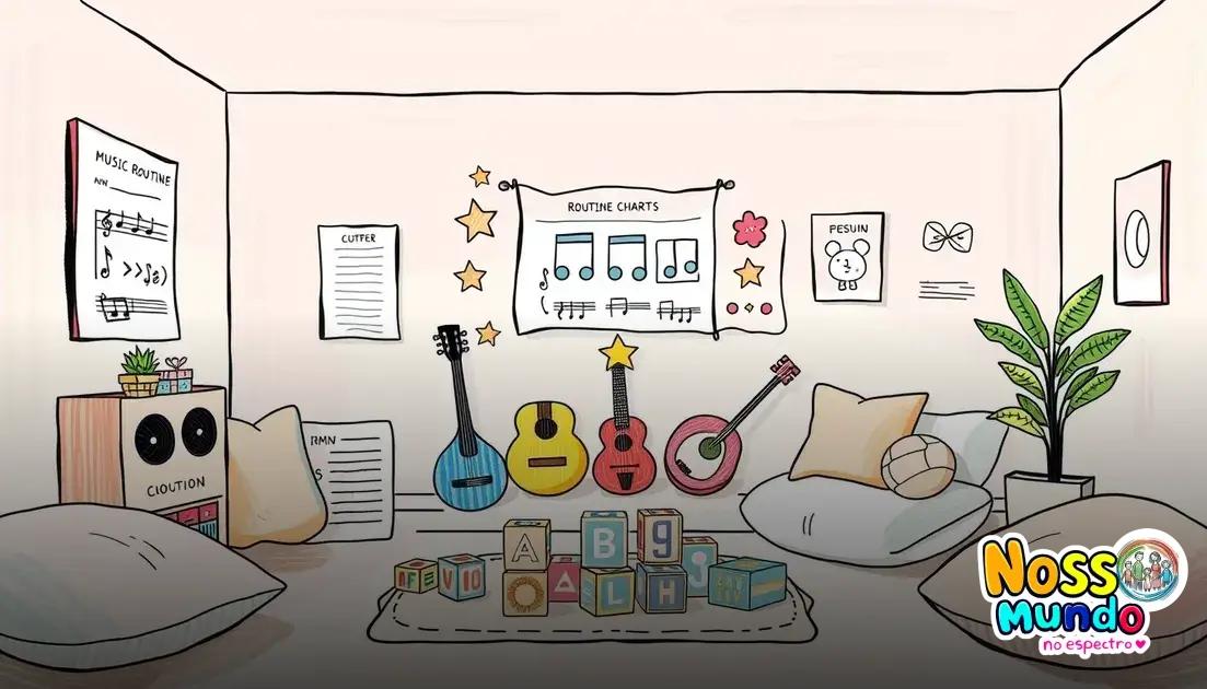 Dicas para adaptar interesses da criança à rotina musical