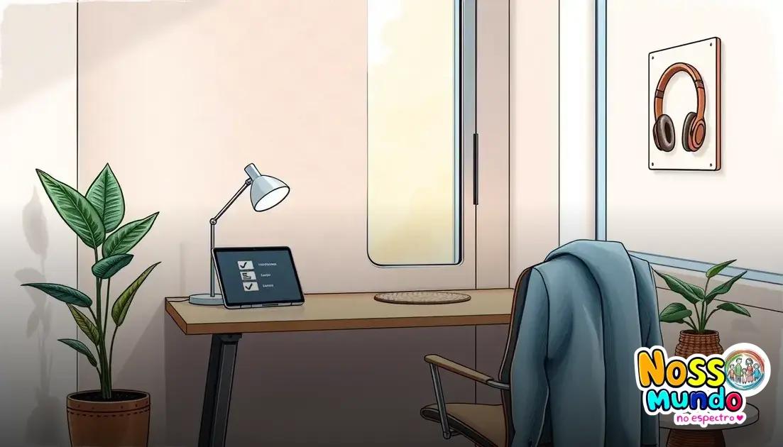 Ajustes ambientais e ferramentas que reduzem sobrecarga sensorial Ajustes ambientais e ferramentas que reduzem sobrecarga sensorial